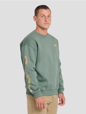 Billabong Range Crewneck Sweatshirt Men Size Medium